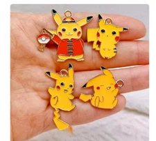 new lot 40pcs Anime cartoon cute Metal Charm Pendant DIY Jewelry Making