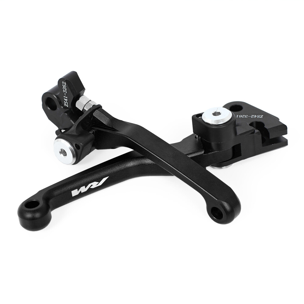 RM LOGO CNC Pivot Brake Clutch Levers Kits For SUZUKI RM 85