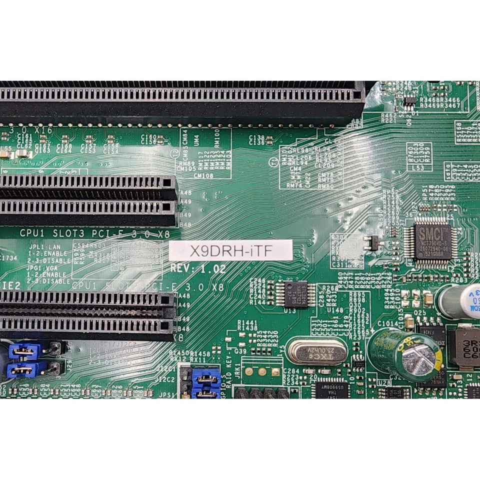 Supermicro X9DRH-iTF LGA2011 E-ATX Motherboard C602 X79 TESTED with CPU RAM - Image 2 of 4