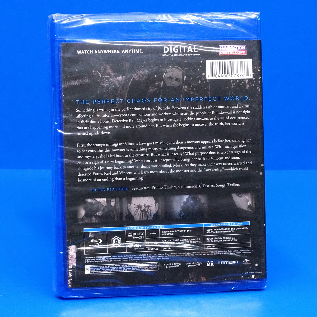  Ergo Proxy Blu-ray Box (Special Price Version) : Movies & TV