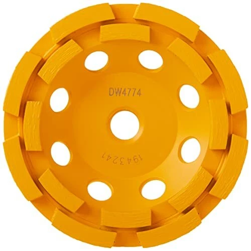 DeWalt Double Row Diamond Cup Wheel 4 1/2, 1.0 CT 