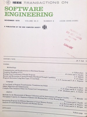 IEEE Software Engineering FAA Magazine Dist Systems November 1979 051218nonrh