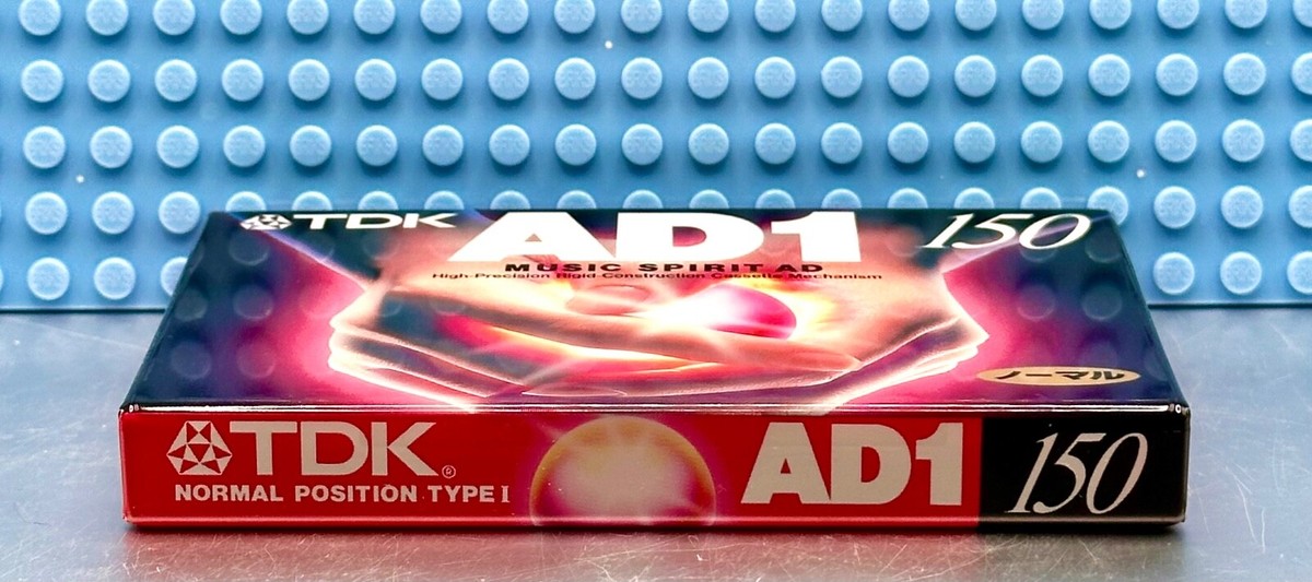 TDK AD 1 150 1996 JAPAN TYPE I BLANK CASSETTE TAPE (1) (SEALED) | eBay