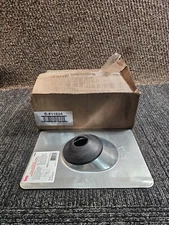 (QTY6) Oatey 2-inch 11854 Galvanized Steel No-Caulk Roof Pipe Flashing