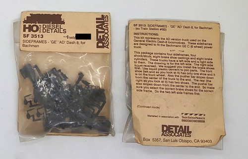 DETAIL ASSOCIATES American HO Scale Detailing Parts - Multi Listing - Picture 195 of 203