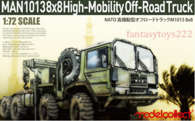 Modelcollect UA72342 1/72 Scale MAN KAT1M10138x8 HMORT Assembled Model INSTOCK