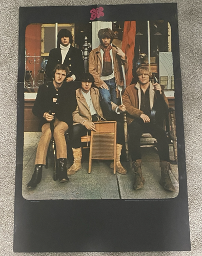 Vintage Original 1967 Moby Grape Columbia Records Poster von Jim Marshall