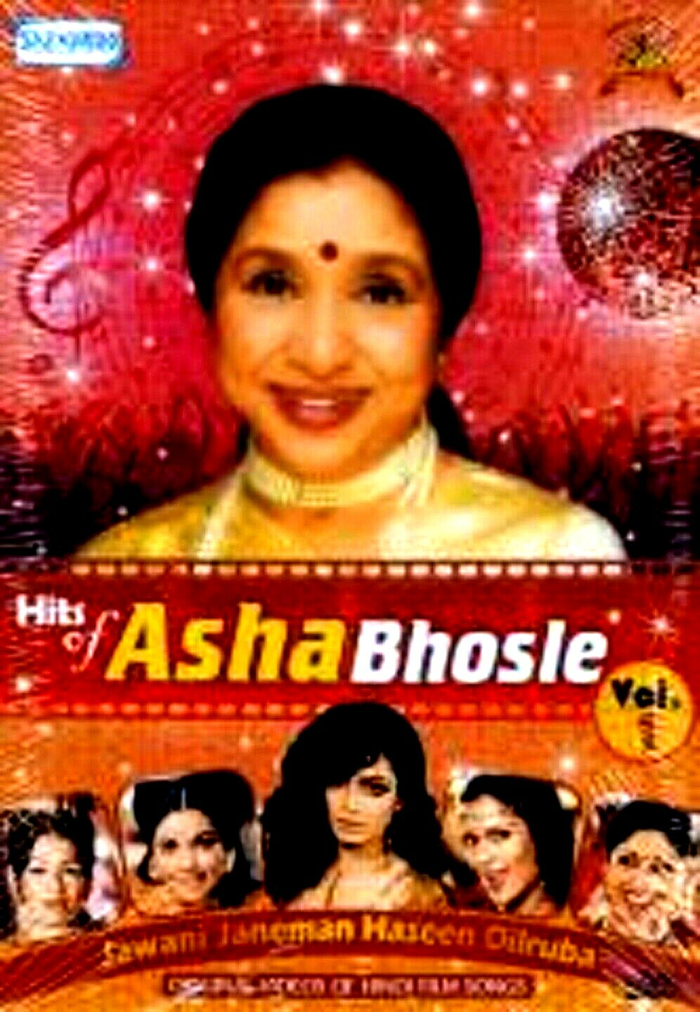 HITS OF ASHA BHOSLE VOL.1 - JAWANI JANEMAN HASEEN - 30 VIDEO SONGS BOLLYWOOD DVD