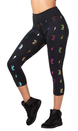 Zumba Fitness Glam Capri Leggings 