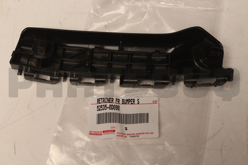 525350D090 Genuine Toyota RETAINER, FRONT BUMPER SIDE, RH 52535-0D090 - 第 4/4 張圖片