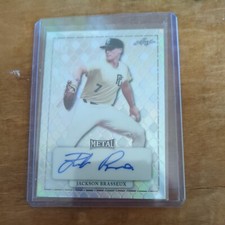 2022 Leaf Perfect Game Metal Jackson Brasseux auto /9