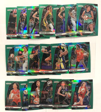 2024 WNBA Panini Prizm Green Lot! 19 Unique cards! No Caitlin Clark!