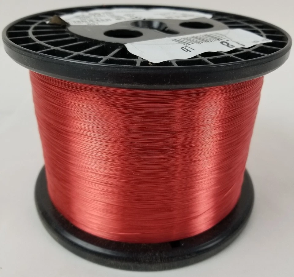 Essex Magnet Wire C141XX00320001A Red 32AWG Soderon FS/155 8.8lbs NEW - Image 2 of 4