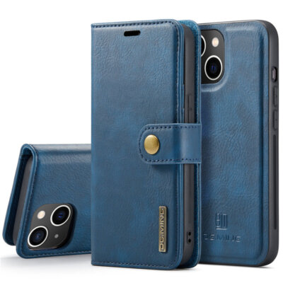Fr iPhone 16 15 14 13 12 11 Pro Max XR SE Removable Case Magnetic Wallet Cover-