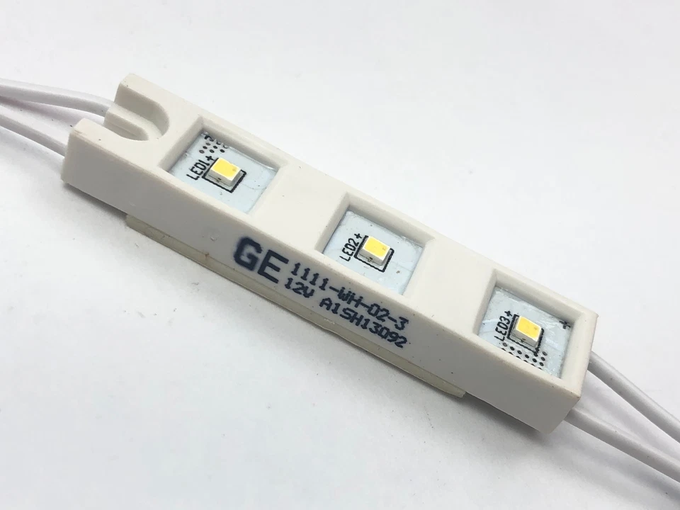 GE 20ft LED Module 3-LED 12V 7100K White Channel Letter Sign 1111-WH-02-3 - Image 2 of 3