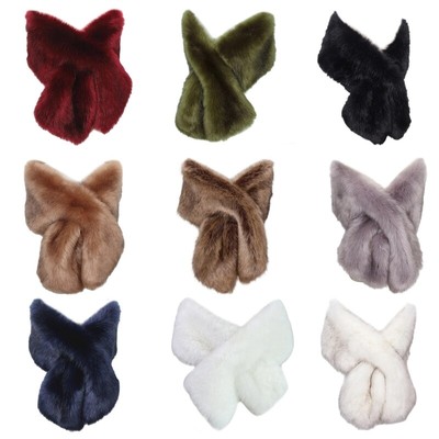 Luxurious Plush Shawl Neckerchief Shawl Plush Wrap Elegant Long Bridal Shawl