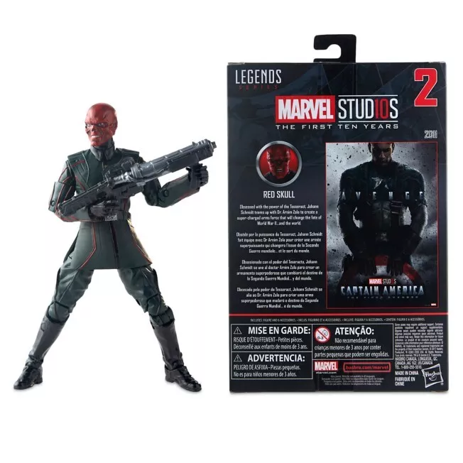 Marvel Legends Marvel Studios The First Ten Years Red Skull 6