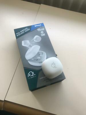 CELLULAR Bluetooth wireless headphones with charging case - White - Evade Blueto