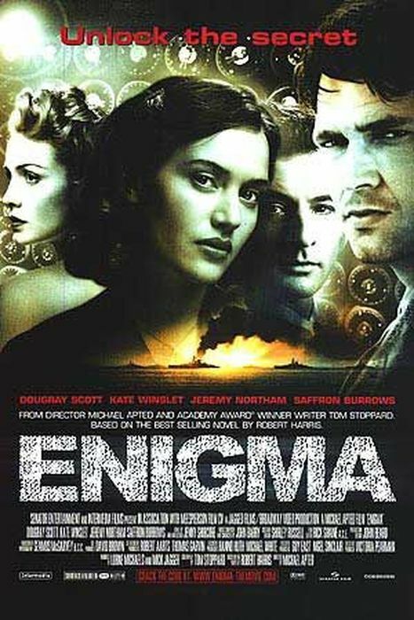 Enigma (Single Sided) Regular) Original Movie Poster