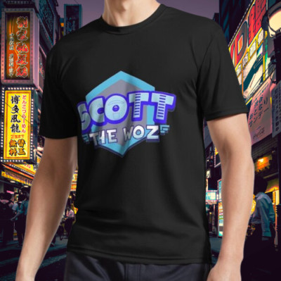 Scott the woz Active Logo T-Shirt Funny Size S to 5XL