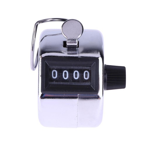 Digital Hand Tally Counter 4 Digit Number Manual Counting Golf Clicker HOT - Picture 5 of 6