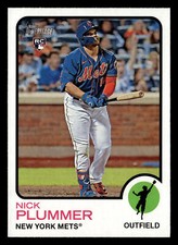 Nick Plummer 2022 Topps Heritage #624 New York Mets ROOKIE Buy10get5FREE