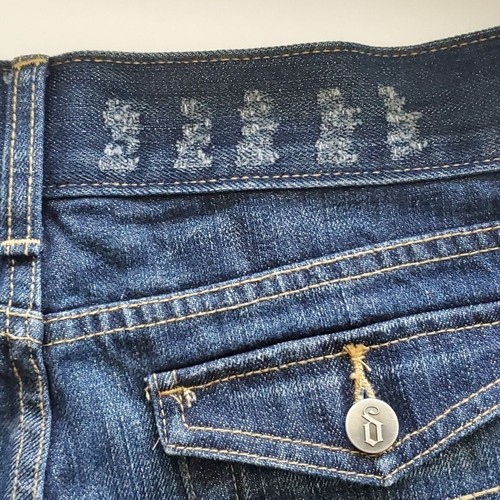 Decree size 9 jean shorts cuffed double button - Picture 8 of 14