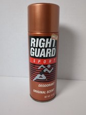 Vintage 92 Original Right Guard Full Size Sport Spray Deodorant 10oz Movie Prop