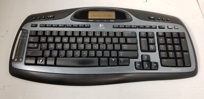 Logitech MX5000 Bluetooth Desktop Keyboard ~ Tested Excellent Condition