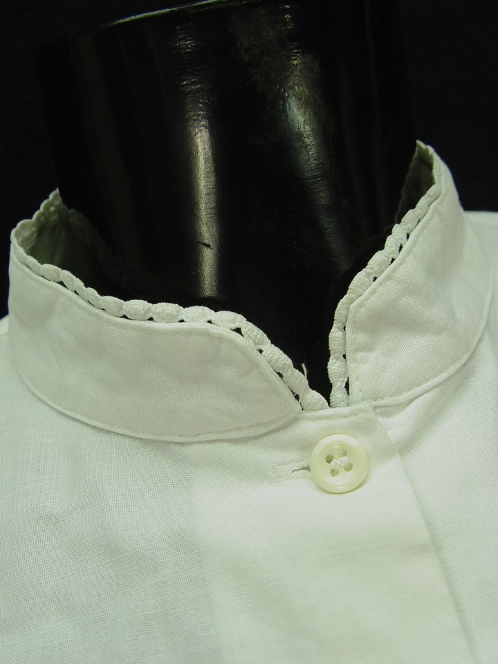 Dirndl Bluse Damen Weiß Mit V-Ausschnitt - Traditionelle Trachtenbluse Für Oktoberfest