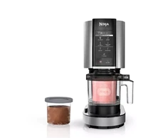 Ninja CREAMi .5 QT Ice Cream Maker for Gelato, Mix-ins and Milkshakes (Silver)