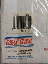 Nos Eagle Claw 730m 3/0 1000 Bronze Flipping ...