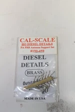 Cal Scale # 459 Train Phone Supports, Alco FA HO