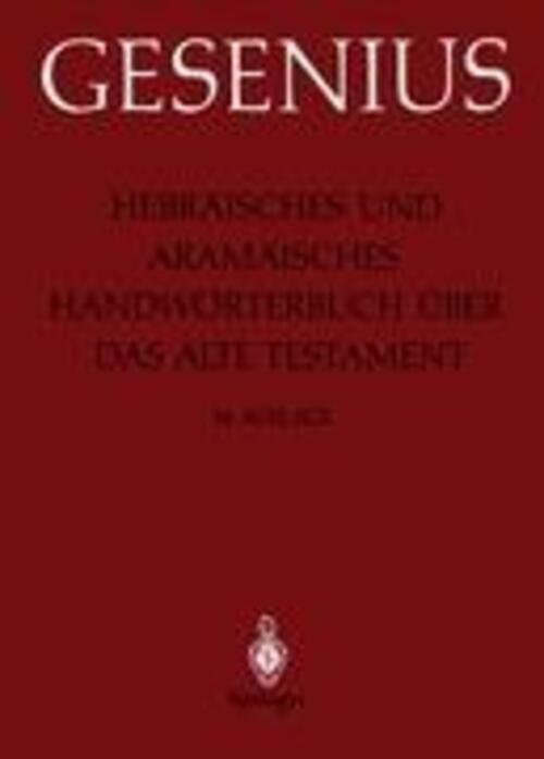 Thumbnail - Wilhelm Gesenius | Hebräisches Und Aramäisches Handwörterbuch Über Das