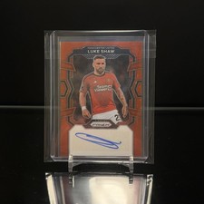 2023 24 Panini Prizm Premier League MANCHESTER UNITED Luke Shaw Auto