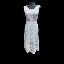 Free People Elegant White Lace Dress Size XS