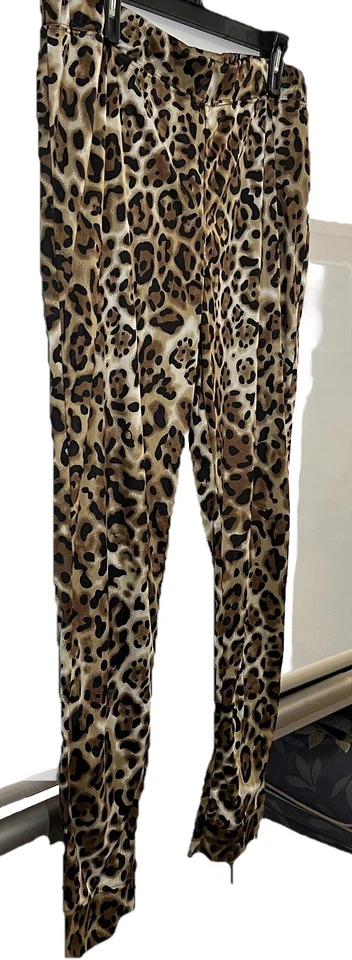 New Antthony Original Design Women's Leggings/Pants  Large Cheetah Print ￼ - Image 4 of 4