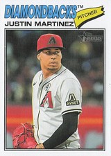 2026 Topps Heritage #263 Justin Martinez Arizona Diamondbacks