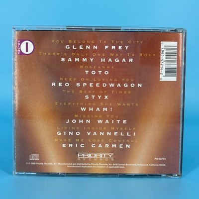 80's Greatest Rock Hits Vol 1 Passion & Power CD 1992 Priority