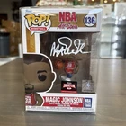 Magic Johnson Signed Funko Pop 1986 NBA All-Star 136 Beckett COA