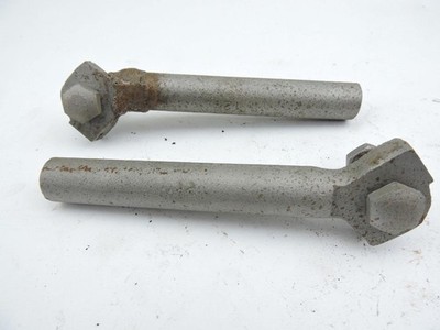 Matchless AJS Passenger Footpegs Foot Rests Rigid Frame - 1 Repaired 20292rs