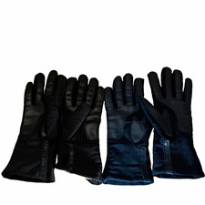 Lot of 2 Womens Vintage Isotoner Style Spandex Driving Gloves Thinsulate Warm