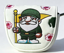 LAB DF3 Golf Putter Headcover - Magnetic Closure White Center Shaft Mallet Cover