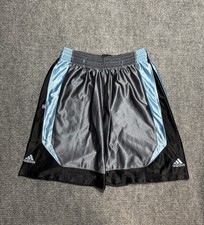 Vintage Y2K Adidas Dazzle Shorts Mens Large Silky Shiny Basketball Baggy Loose