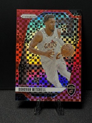 2024-25 Panini Prizm - Donovan Mitchell #155 Red Power Prizm /75