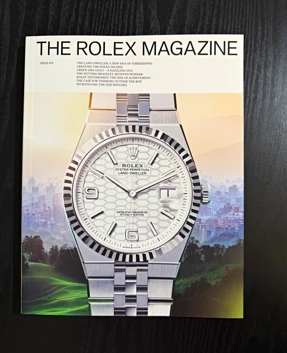 ロレックスマガジン ROLEX magazine issue 01 The Rolex Magazine