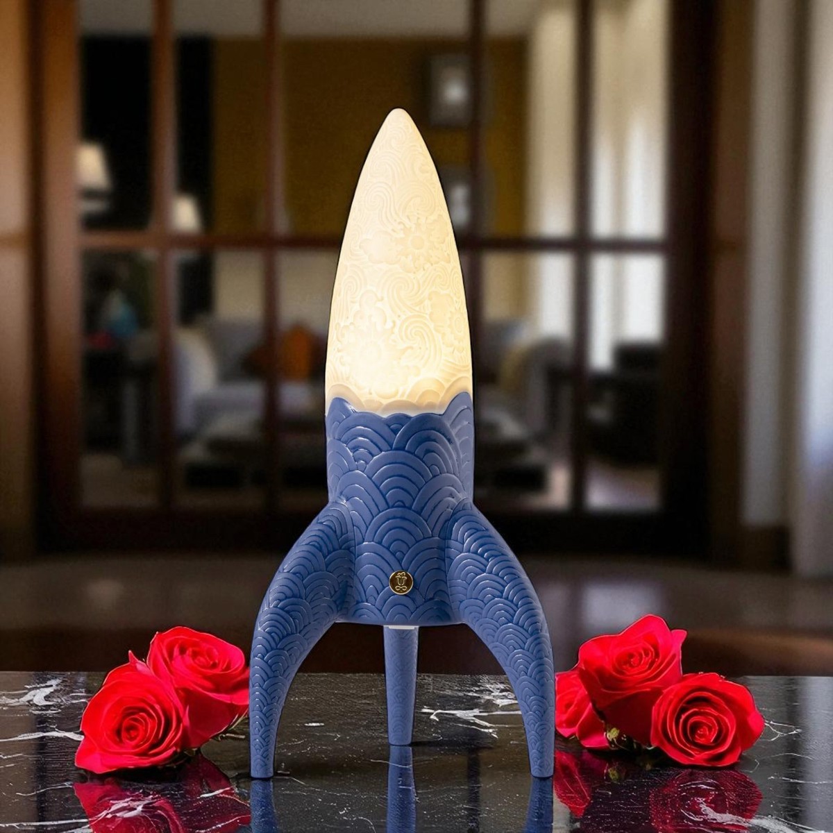 Lladro Cosmic Rocket Wireless Lamp 01024459 | eBay
