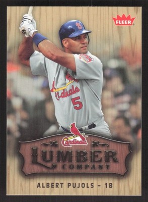 2006 Fleer #LC-2 Albert Pujols Lumber Company
