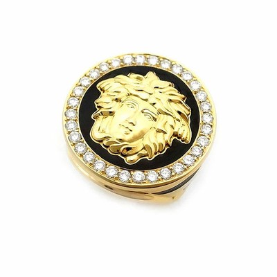 Versace Medusa Medaillon Ring Diamant 750YG US#5-3/4 P0053425