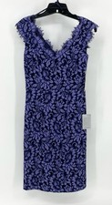 Eliza J Womens Sleeveless Purple Dress Size 0 NWT